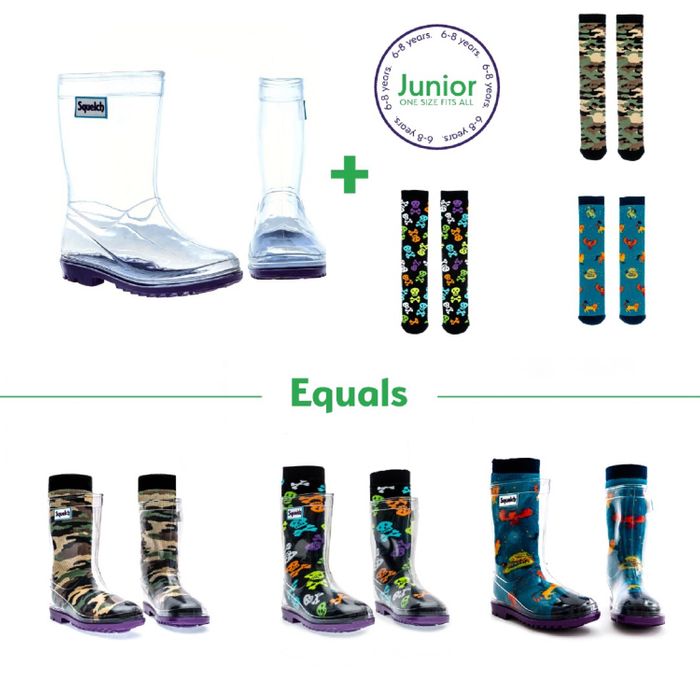 Squelch Wellies Package Junior